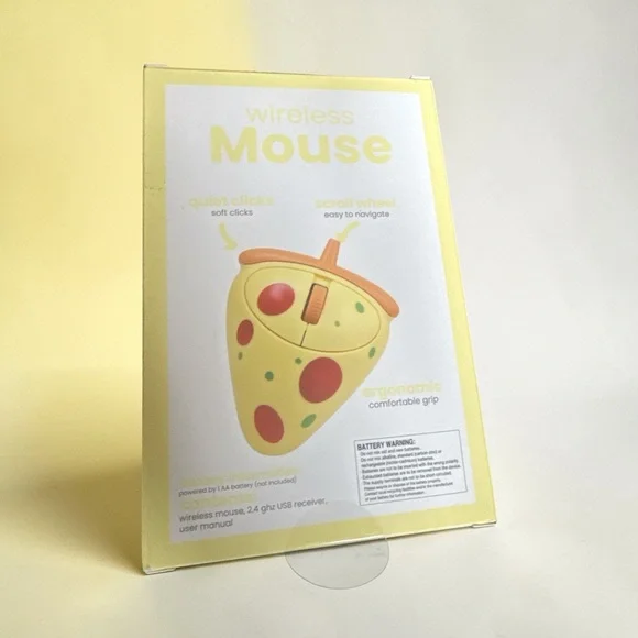 Wireless Pizza Slice Mouse - NIB - Picture 2 of 2